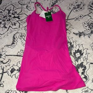 HALARA Fuchsia Sleeveless Dress